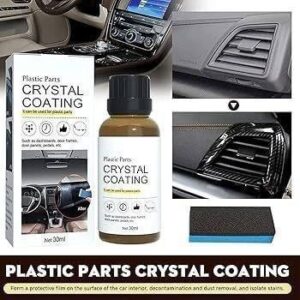 معالج وملمع البلاستيك 30 مل Crystal coating